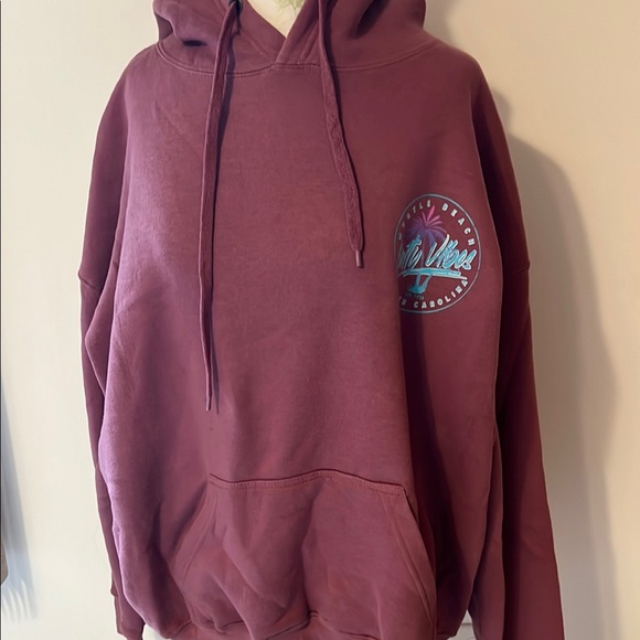 pacific&Co Sweaters - Pacific&Co XL Maroon Hoodie